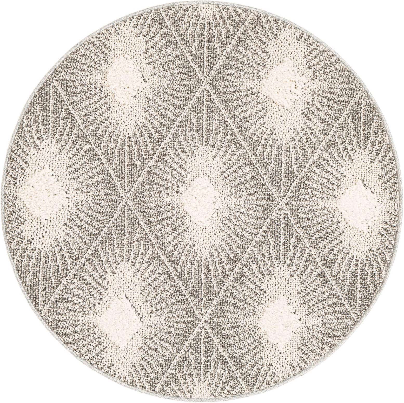 3' 3 x 3' 3 Boho Round Rug