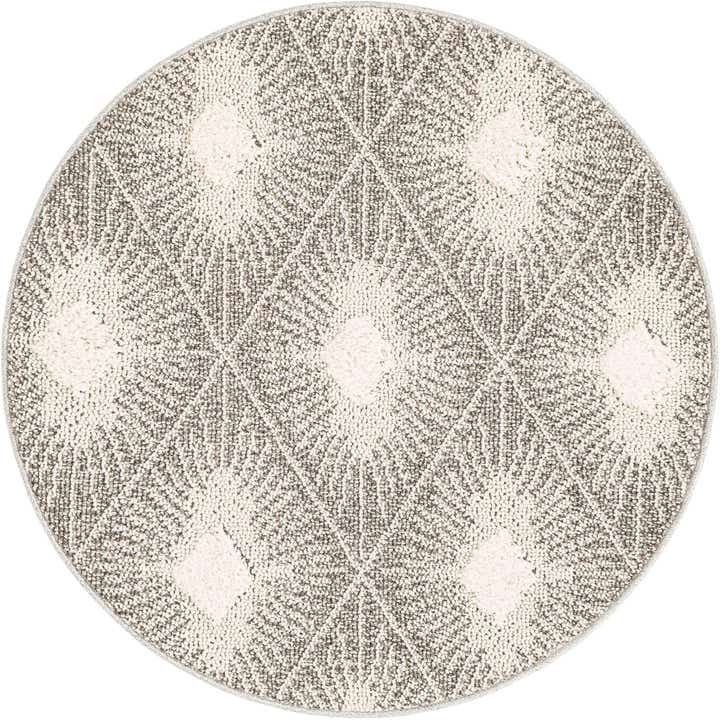 3' 3 x 3' 3 Boho Round Rug