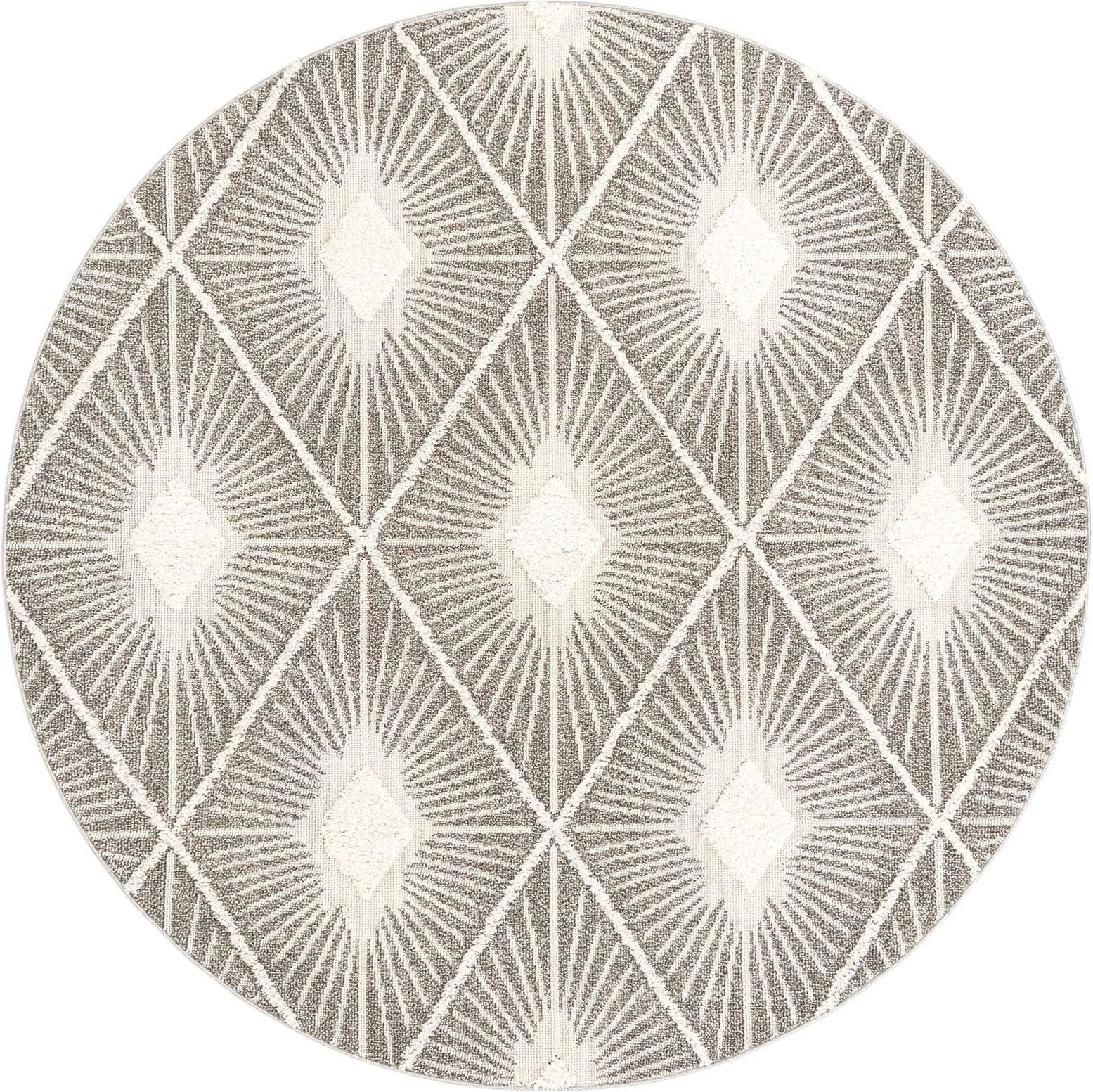 7' 10 x 7' 10 Boho Round Rug