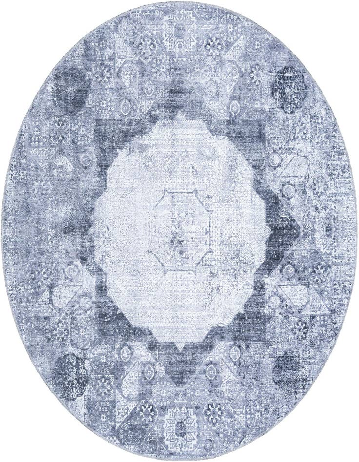 Detail image of 6' x 6' Washable Yara Round Rug
