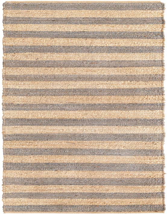 Detail image of 2' 7 x 10'  Hand Braided Jute Runner Rug