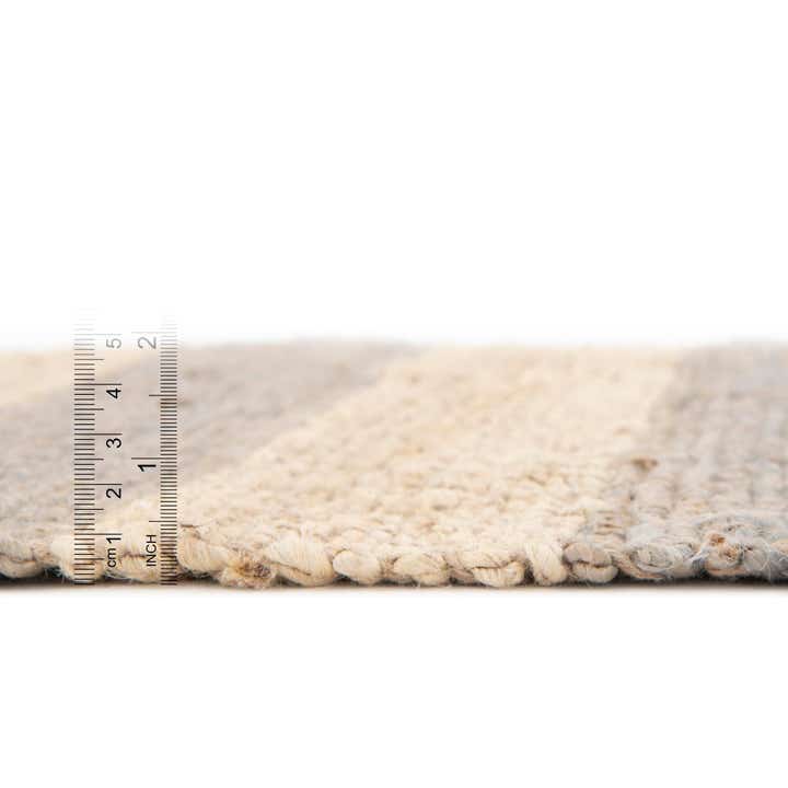 2' 2 x 6' 1 Handmade Braided Jute Runner Rug
