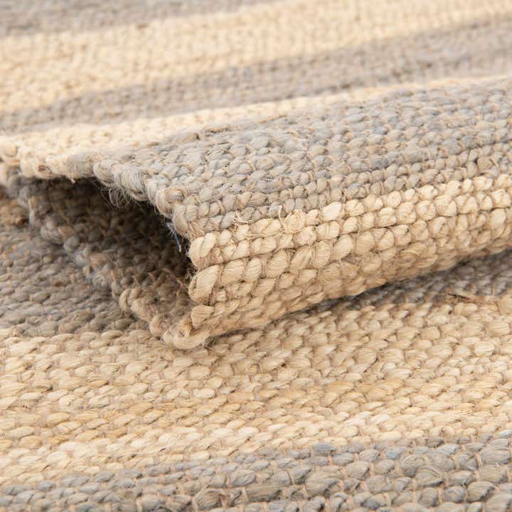 2' 2 x 6' 1 Handmade Braided Jute Runner Rug