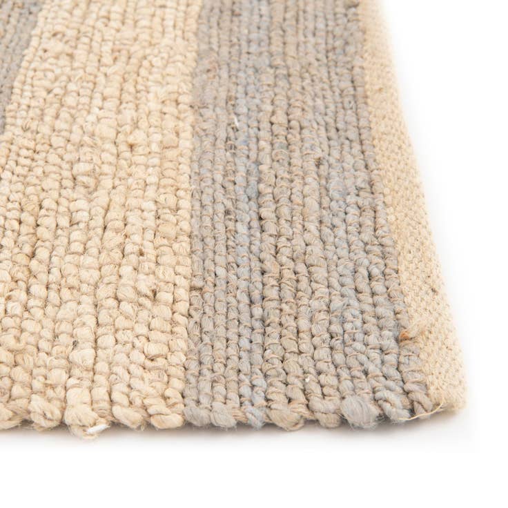 Detail image of 2' 2 x 6' 1 Handmade Braided Jute Runner Rug