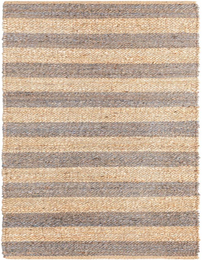 Detail image of 2' 2 x 6' 1  Hand Braided Jute Runner Rug
