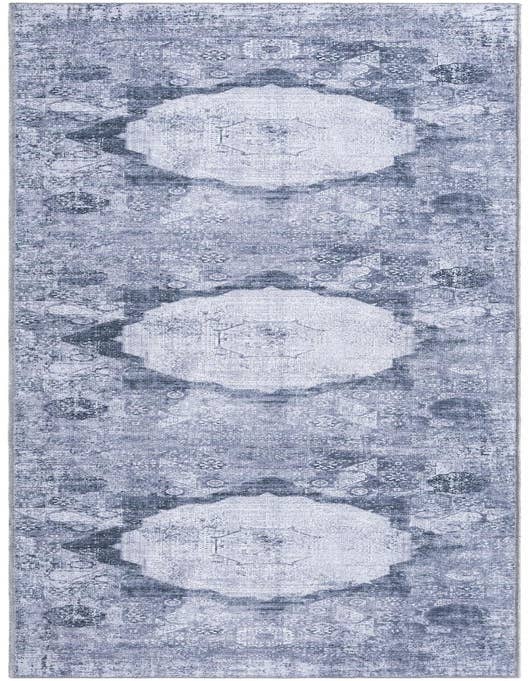 Detail image of 2' 7 x 10' Washable Yara Runner Rug