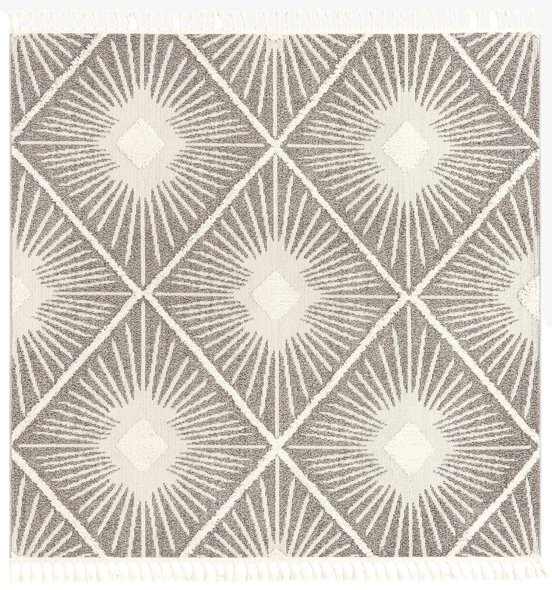 Primary image 7' 10 x 7' 10 Boho Square Rug
