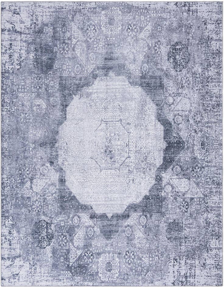 Detail image of 7' 10 x 7' 10 Washable Yara Square Rug