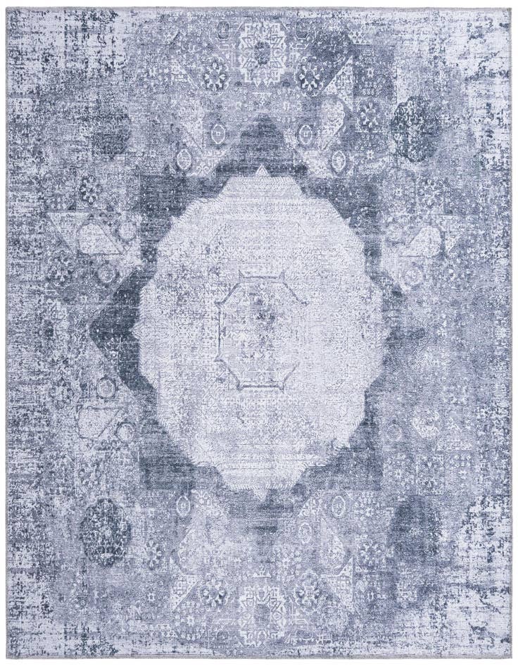Detail image of 5' x 5' Washable Yara Square Rug
