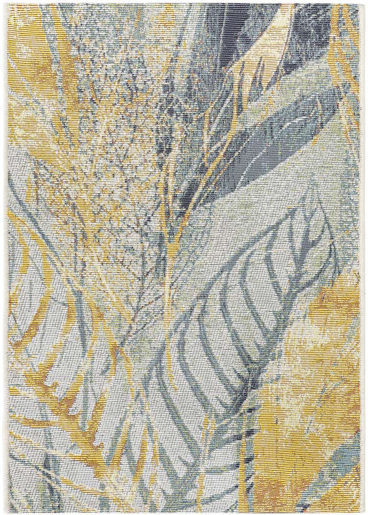 2' x 3' Easy-Clean Botanical Indoor / Outdoor Rug