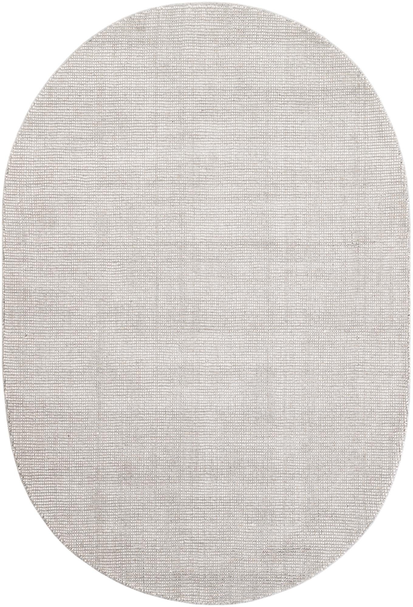 4' 1 x 6' 1 Hand Woven Jill Zarin English Manor Wool Oval Rug