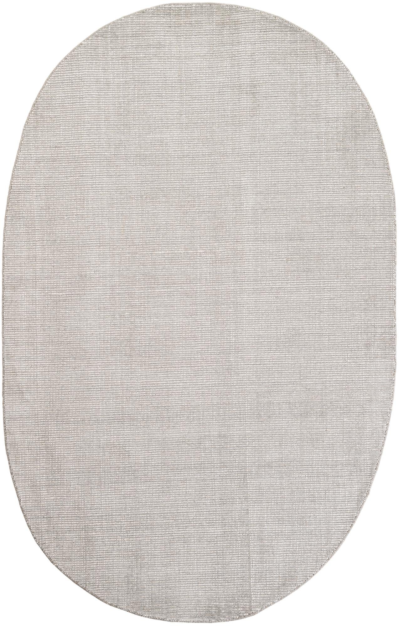 5' 1 x 8' Hand Woven Jill Zarin English Manor Wool Oval Rug