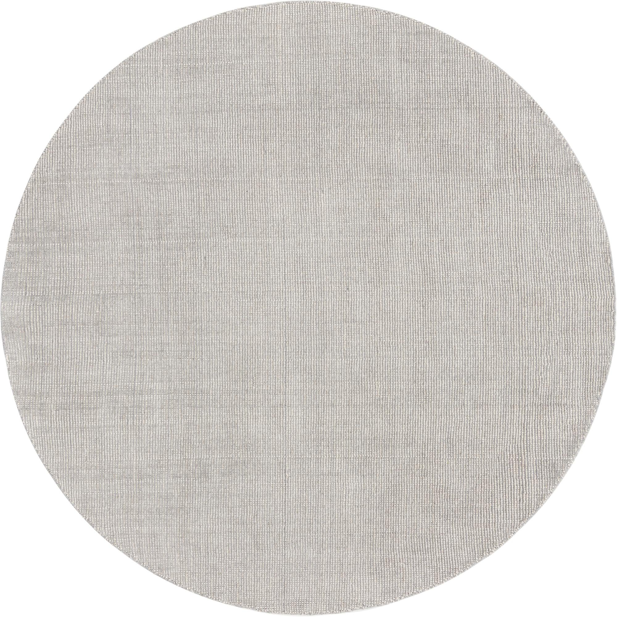 6' 11 x 6' 11 Hand Woven Jill Zarin English Manor Farmhouse Wool Round Rug