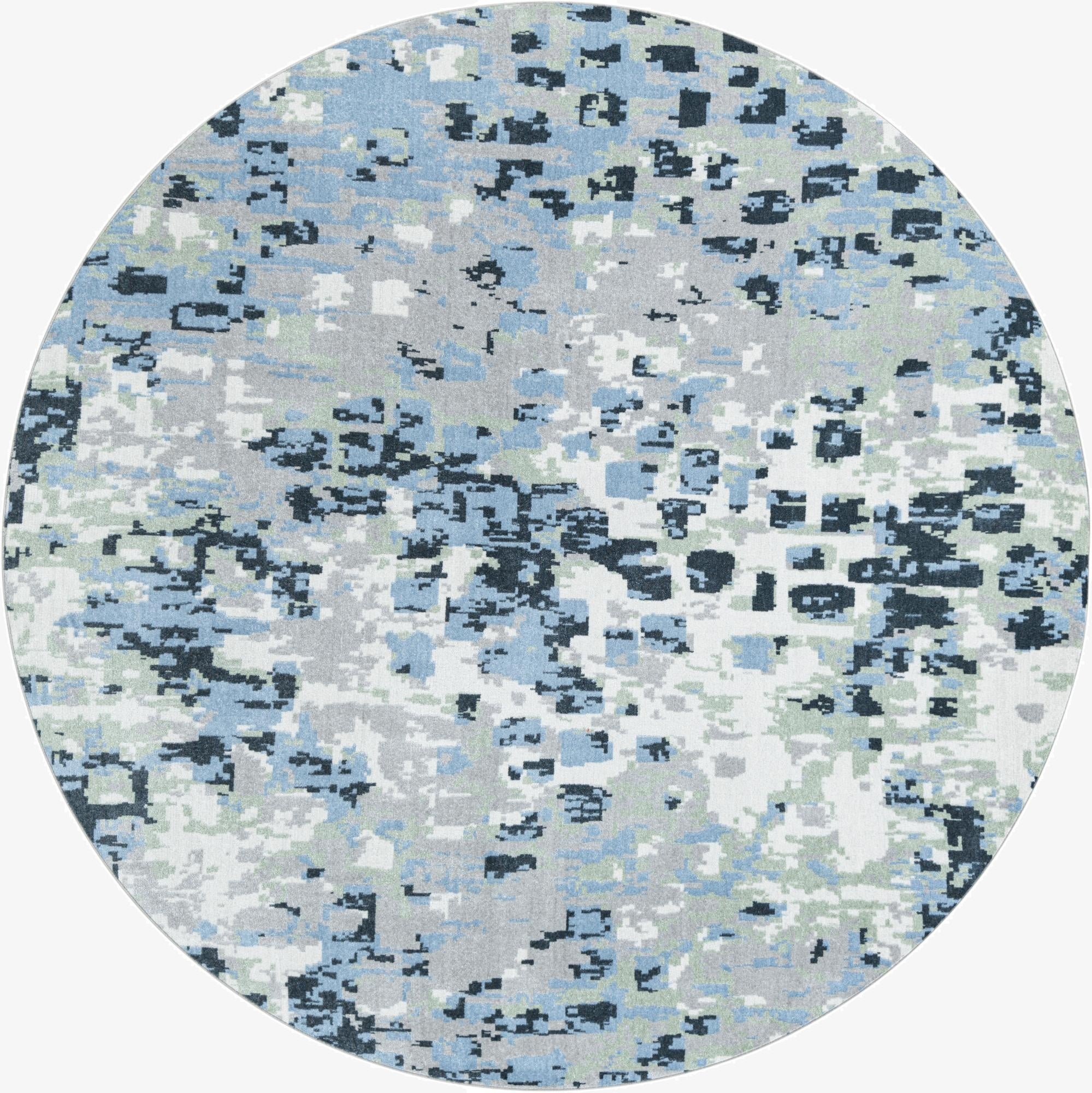 7' 10 x 7' 10 Kamala Washable Round Rug