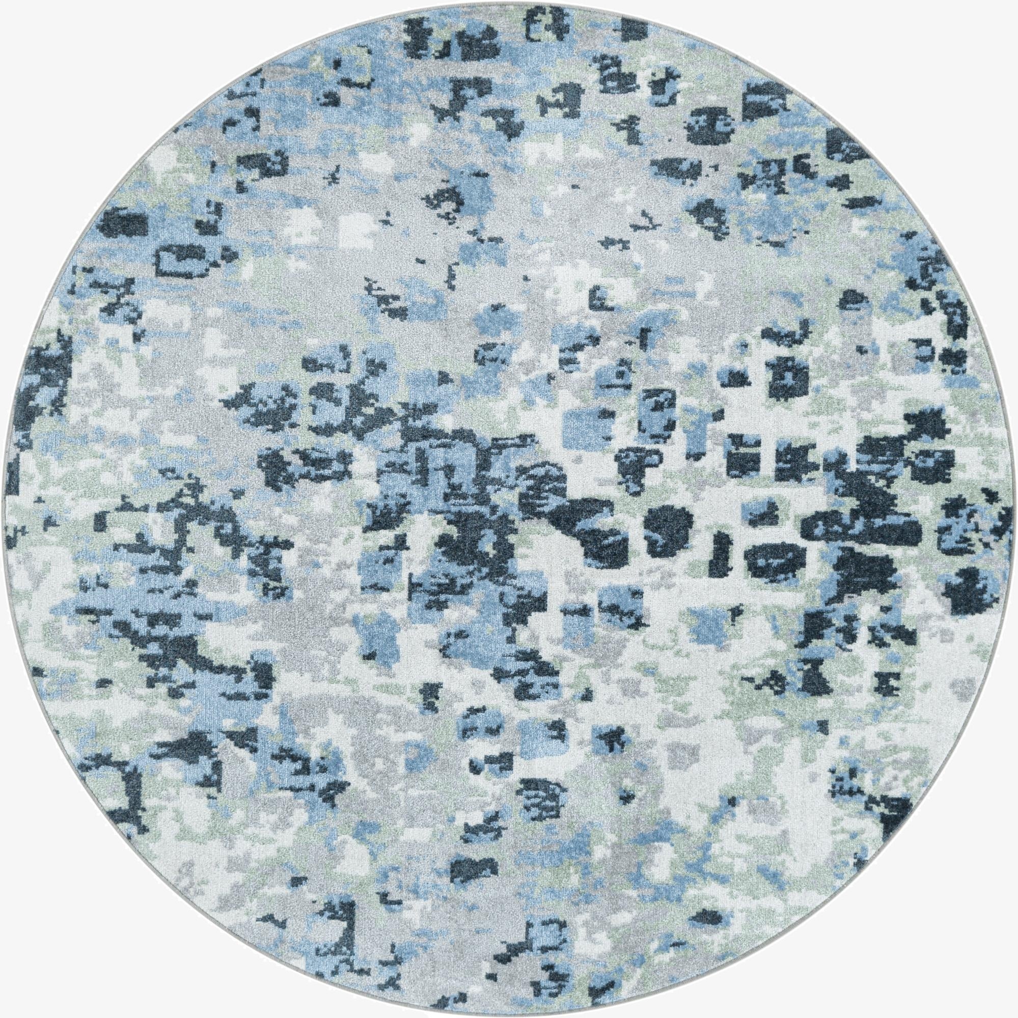 5' 3 x 5' 3 Kamala Washable Round Rug