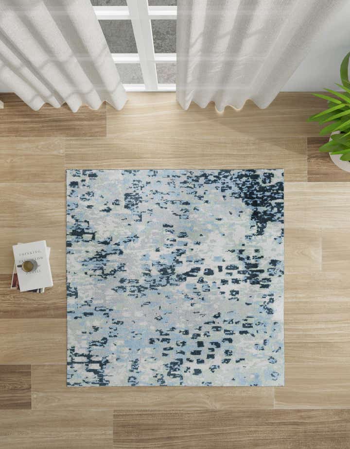 7' 10 x 7' 10 Kamala Washable Square Rug