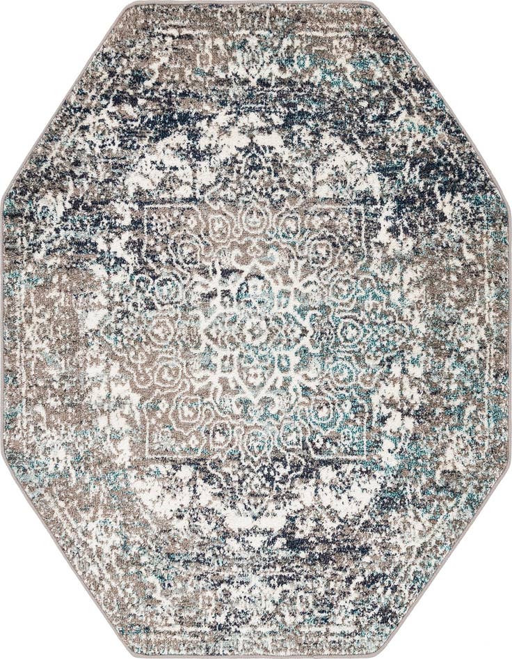 Detail image of 5' 3 x 5' 3 Arlington Octagon Rug
