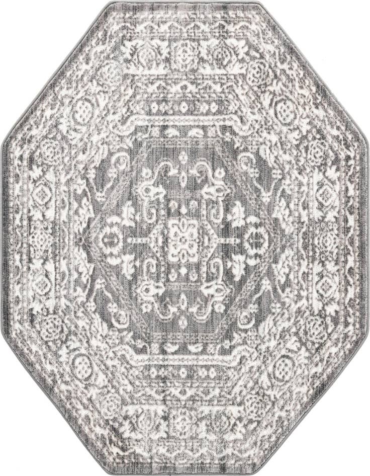 Detail image of 5' 3 x 5' 3 Boston Octagon Rug
