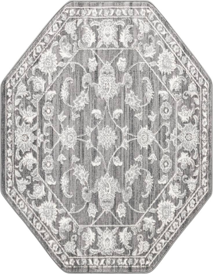 Detail image of 5' 3 x 5' 3 Boston Octagon Rug