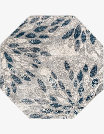 Gray Charleston Octagon Rug