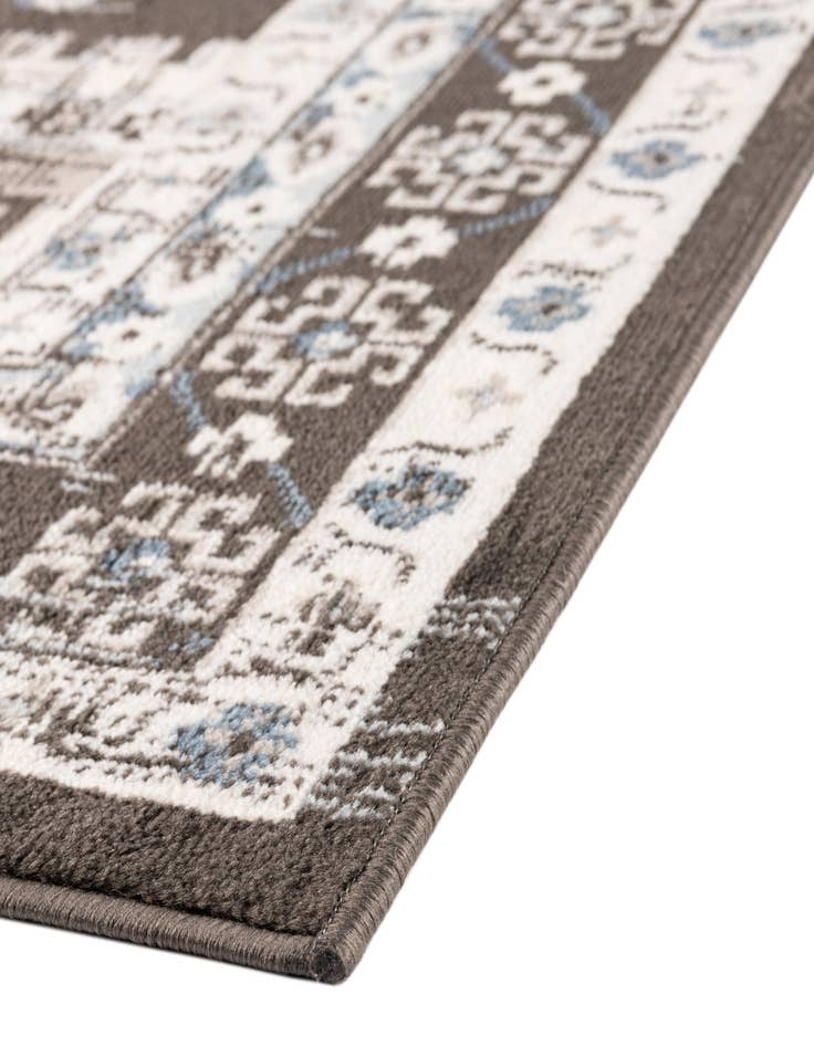 Detail image of 5' 3 x 5' 3 Charlotte Octagon Rug