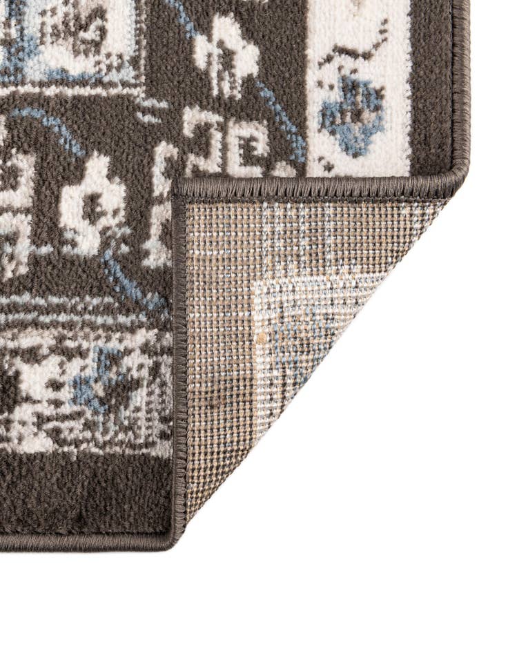 Detail image of 5' 3 x 5' 3 Charlotte Octagon Rug