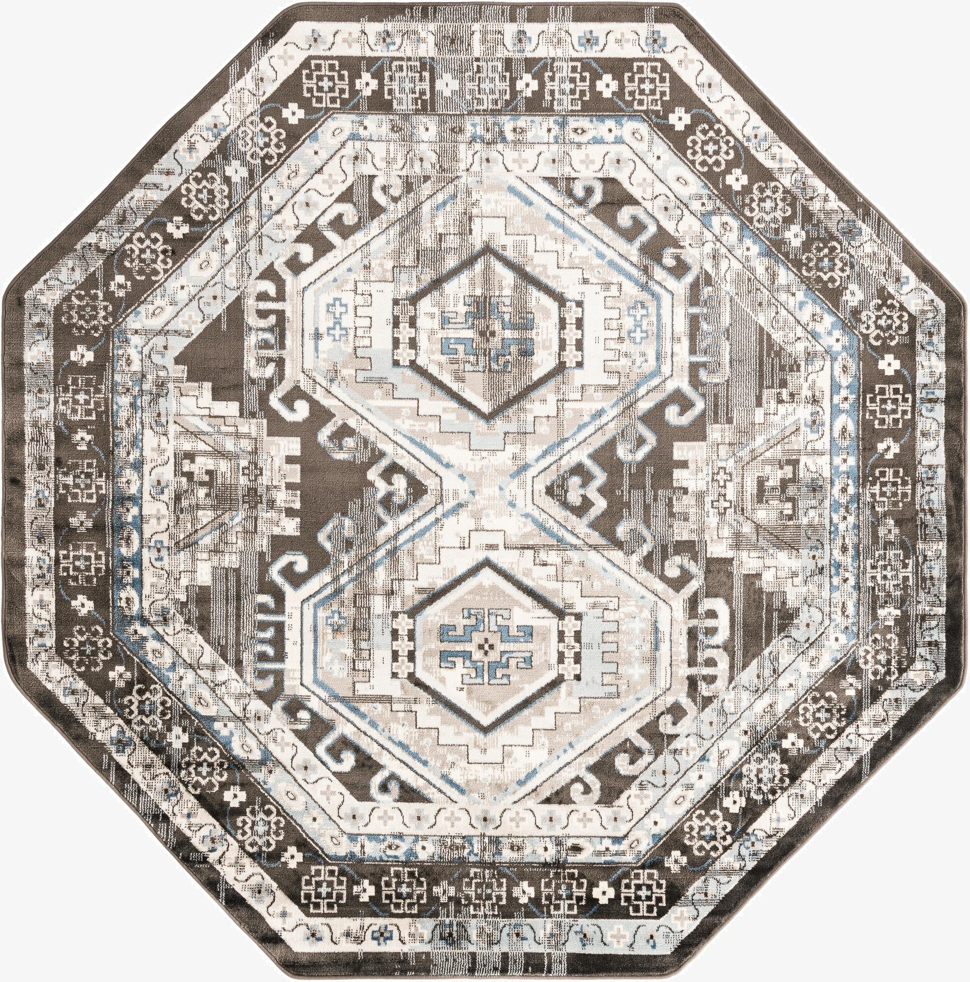 7' 10 x 7' 10 Charlotte Octagon Rug