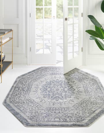 5' 3 x 5' 3 Chesterfield Octagon Rug