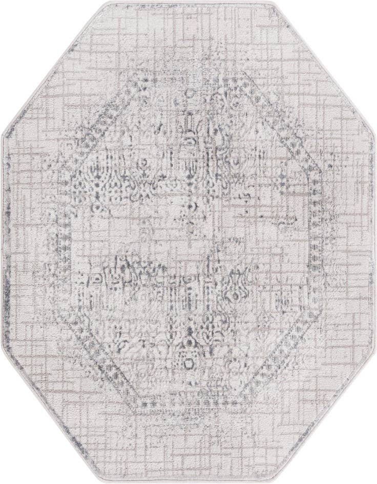 Detail image of 4' x 4' Chesterfield Octagon Rug