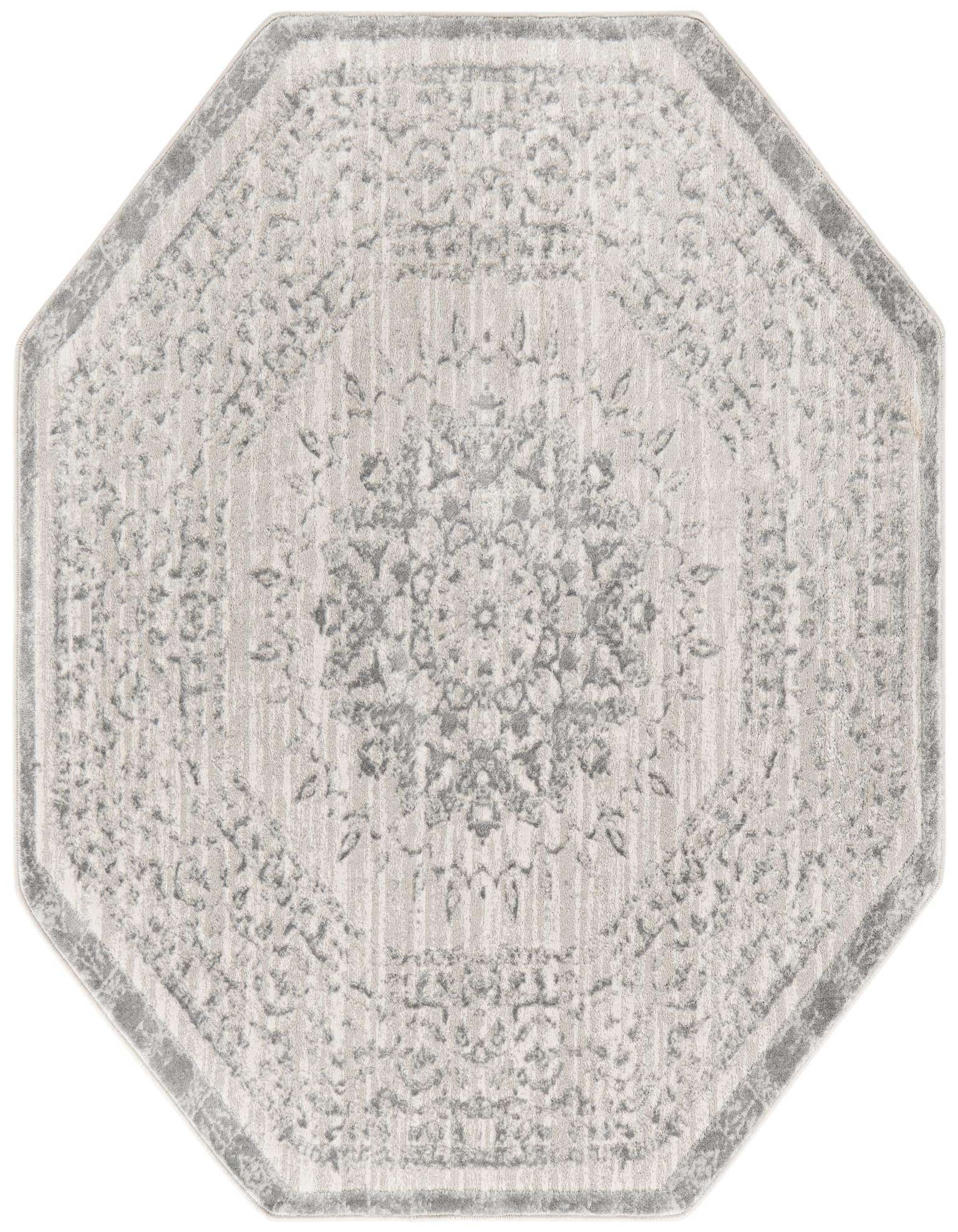 Primary image  5' 3 x 5' 3 Derbyshire Octagon Rug