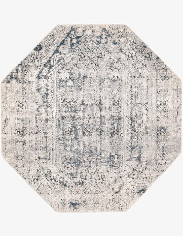 Gray Eliza Octagon Rug