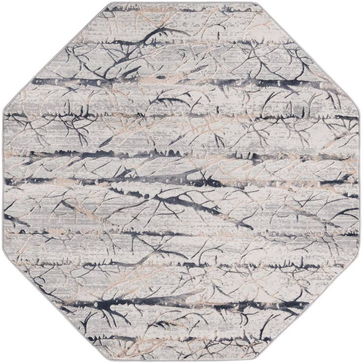 Detail image of 5' 3 x 5' 3 Finsbury Octagon Rug