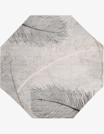 Gray Finsbury Octagon Rug
