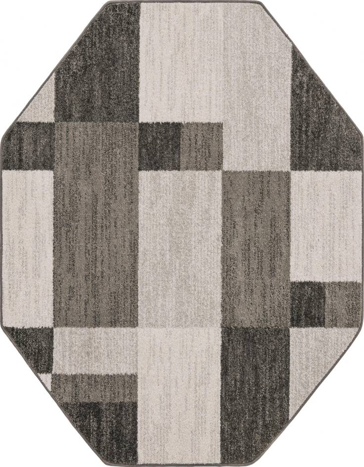Detail image of 5' 3 x 5' 3 Harvest Octagon Rug