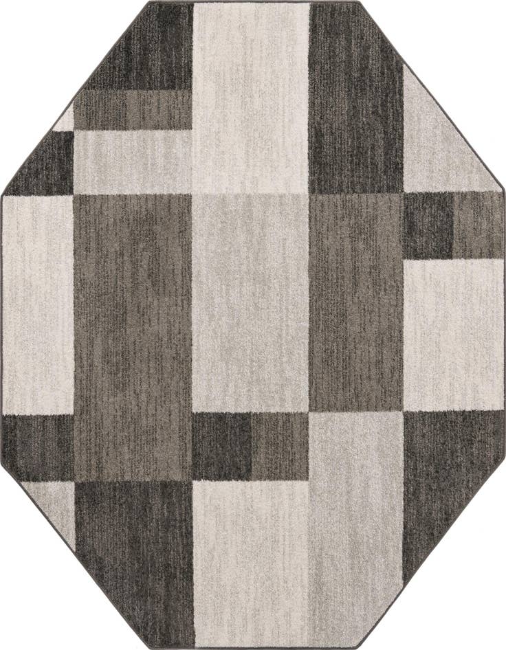 Detail image of 7' 10 x 7' 10 Harvest Octagon Rug