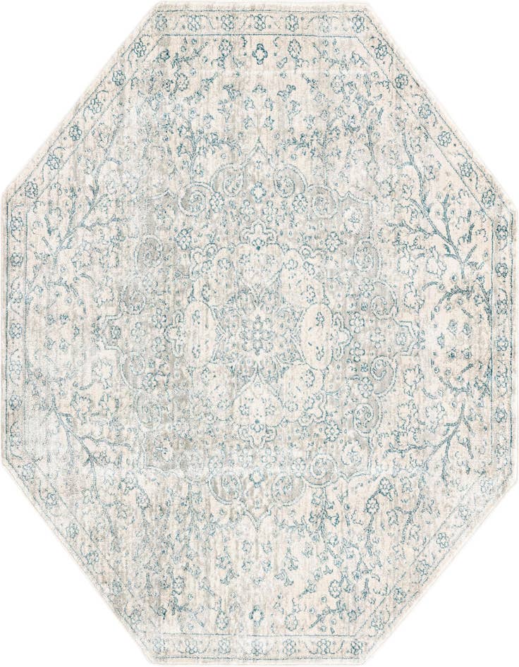 Detail image of 4' x 4' Newport Octagon Rug