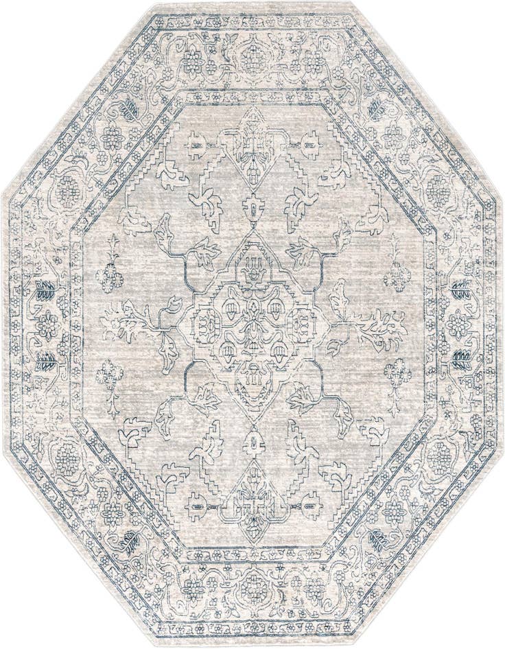 Detail image of 7' x 7' Newport Octagon Rug