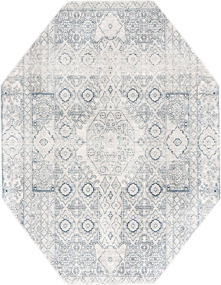 Detail image of 7' x 7' Newport Octagon Rug
