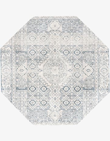 Gray Newport Octagon Rug