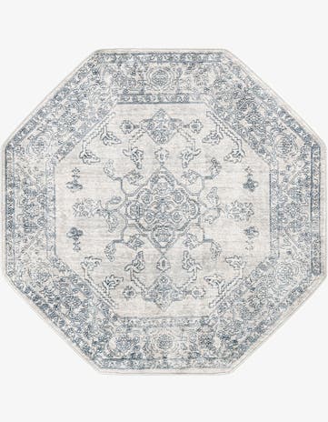 Gray Newport Octagon Rug