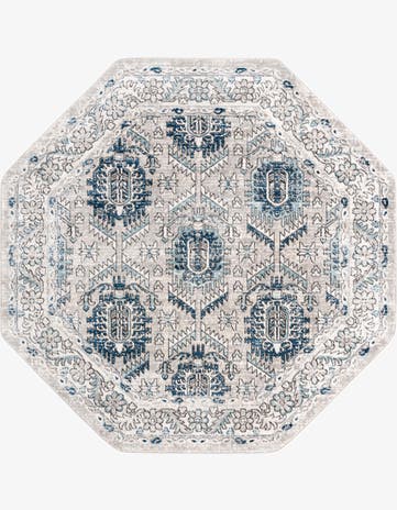 Gray Nyla Octagon Rug