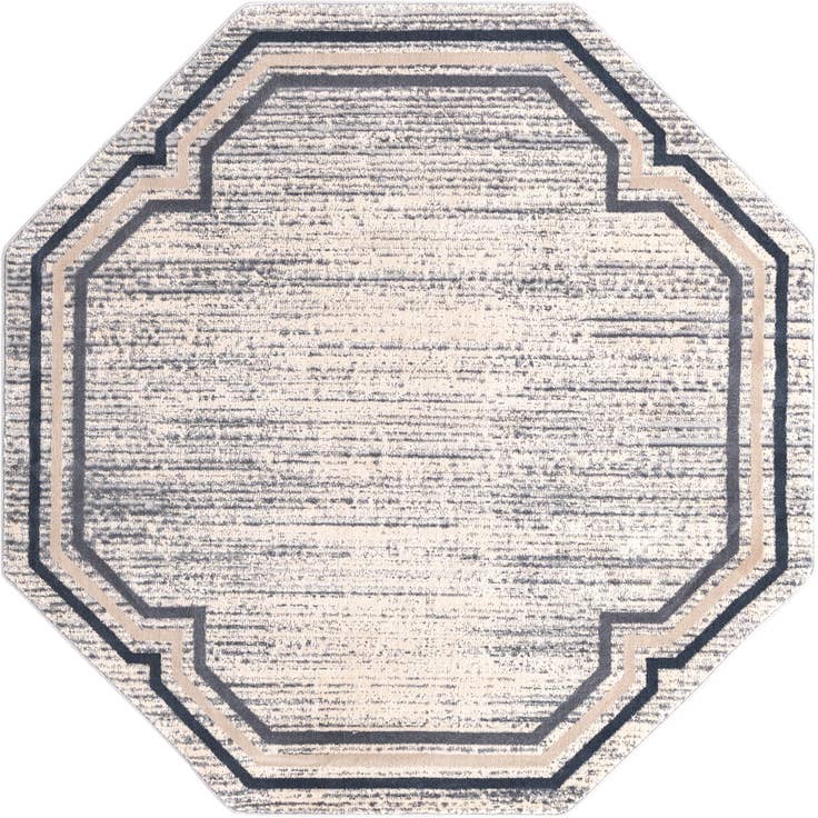 Vue détaillée : 185cm x 185cm Oasis Tapis Octogone