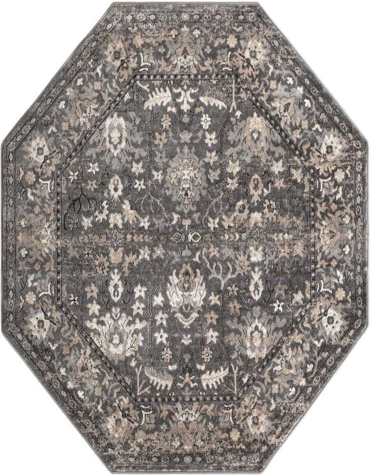Detail image of 6' x 6' Oregon Octagon Rug