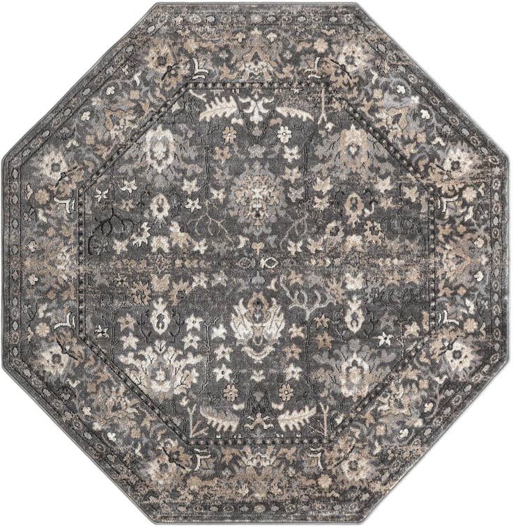 Detail image of 6' x 6' Oregon Octagon Rug