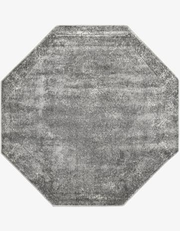 Gray Oregon Octagon Rug