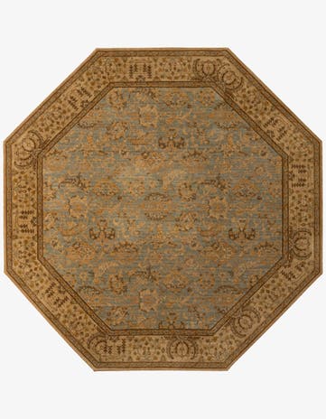 8' x 8' Serapi Wool Octagon Rug