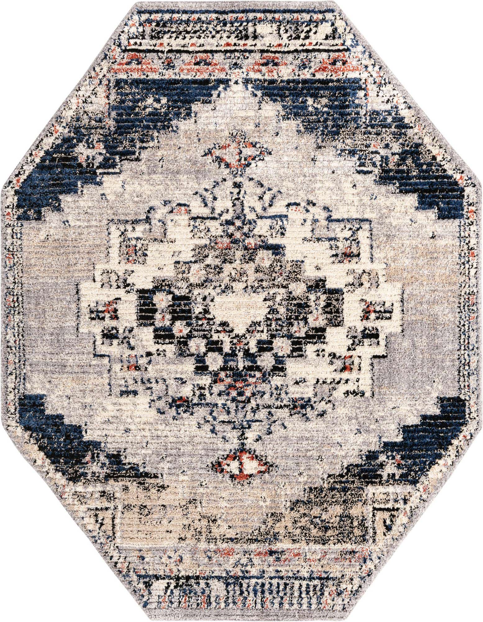 Primary image 7' x 7' Tucson Octagon Rug