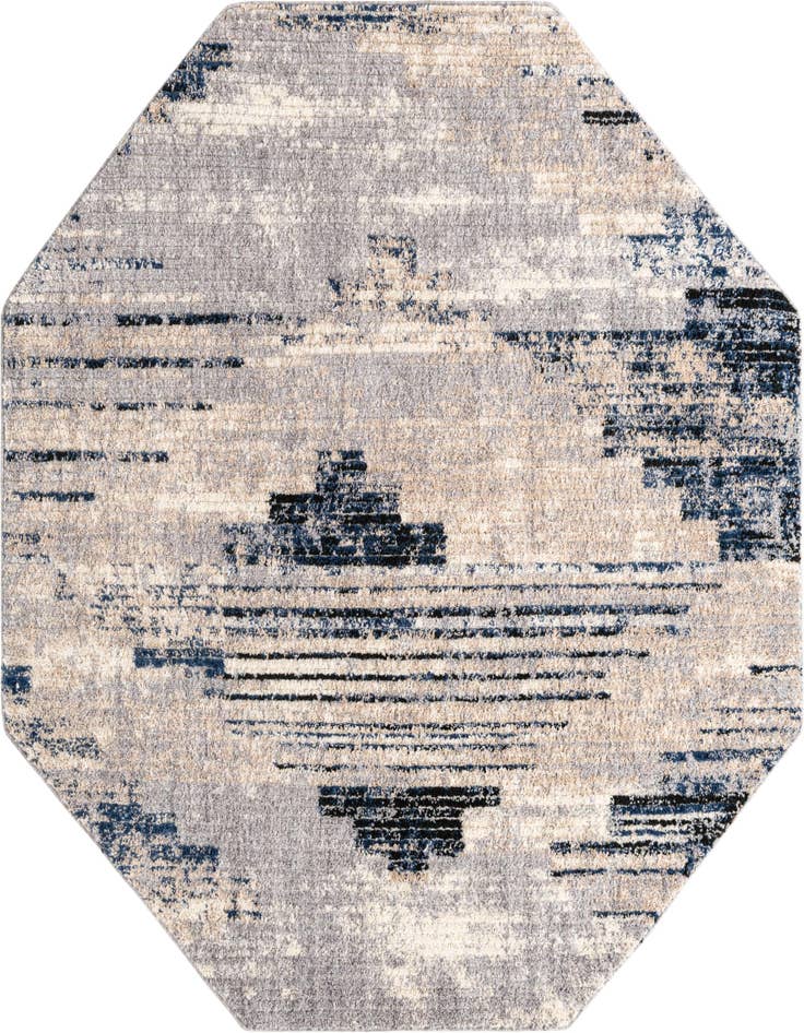 Detail image of 7' x 7' Tucson Octagon Rug