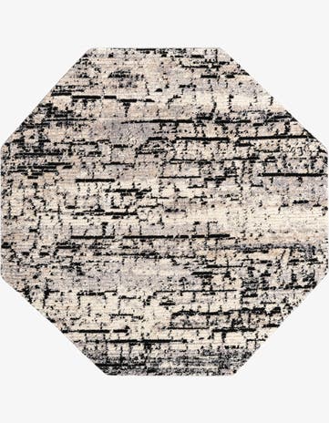 Gray Tucson Octagon Rug