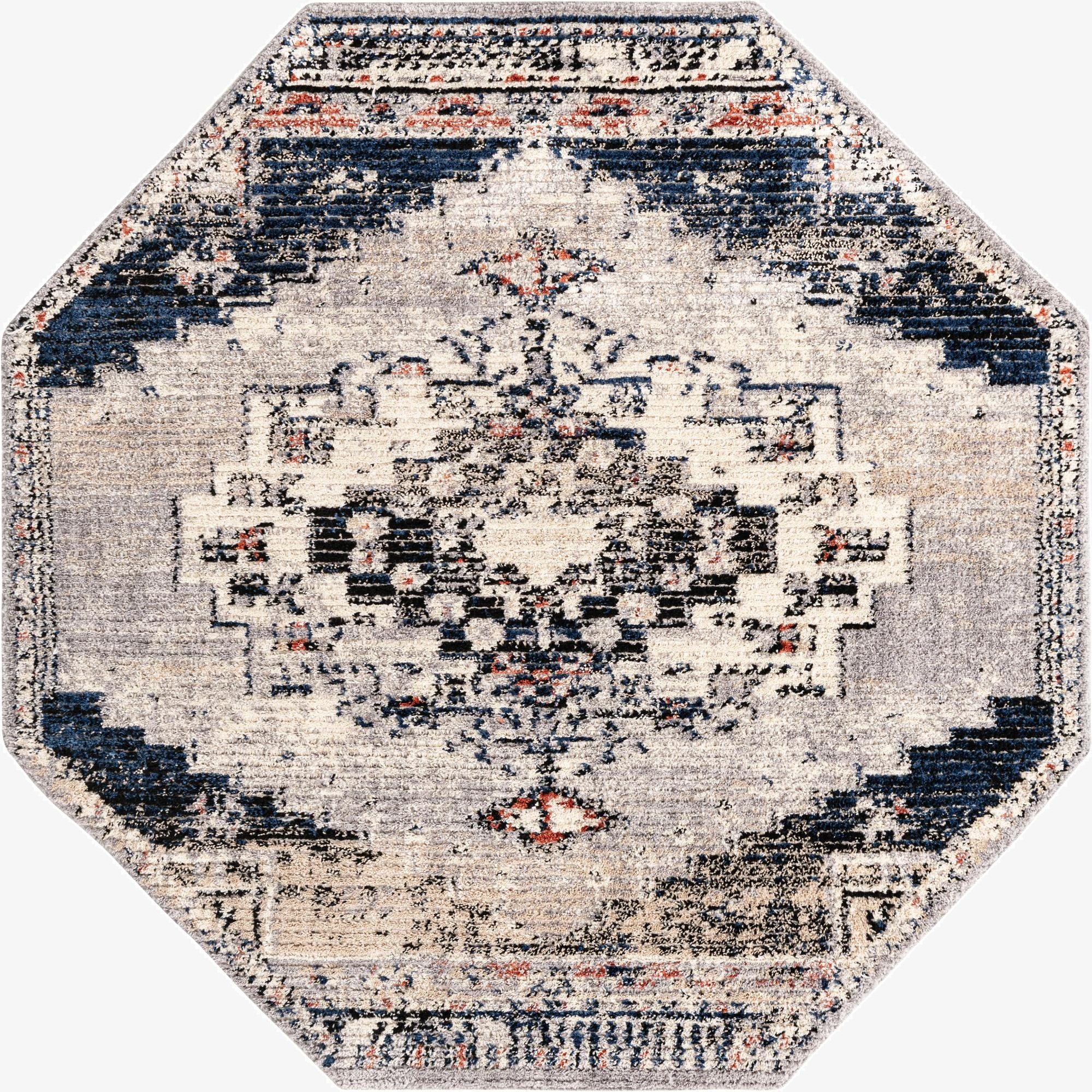 7' x 7' Tucson Octagon Rug